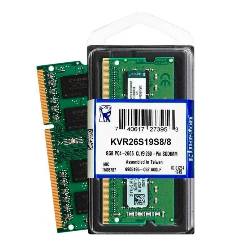 8gb-Kingston-DDR4-2666MHz-SODIMM-Notebook-Ram-Bellek-KVR26S19S88Ram-Laptop-Memory-Notebook-Bellek-alfamaks