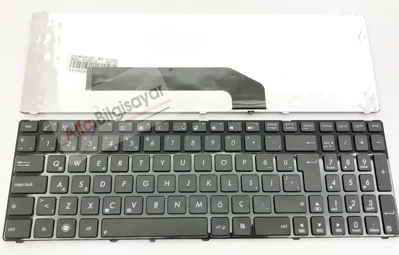 ASUS-K50-K50AB-K50AD-K50AF-K50C-K50I-K50ID-K50IE-K50IJ-K50IL-K50IN-K50IP-K51-K51AC-K51AEC-K61-K62-K70-K70AB-K70AC-K70AD-K70AE-K70AF-P50-P50IJ-Klavye-alfamaks