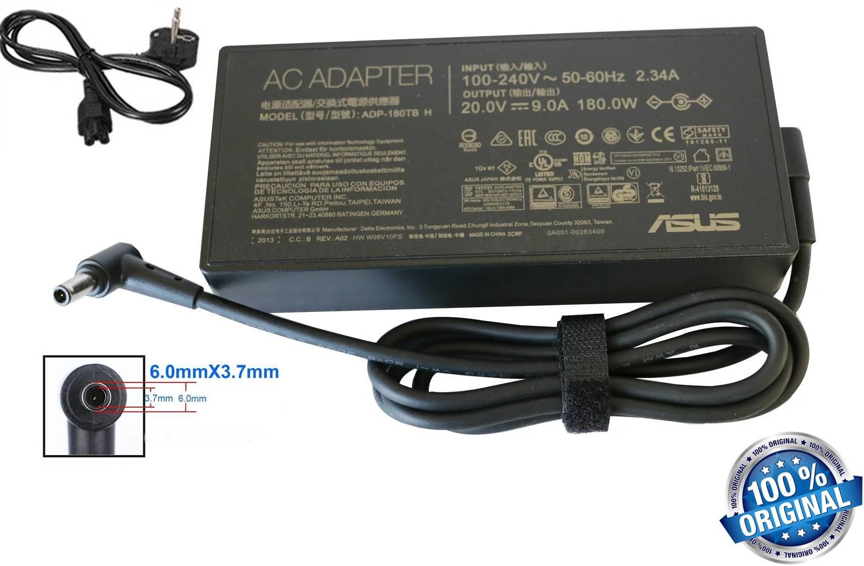 Asus-rog-Zephyrus-TUF-Gaming-ROG-Strix-19.5V-9.23A-180w-Igne-Uc-6.0x3.7mm-Adaptor-Orijinal-Sarj-Cihazi-alfamaks