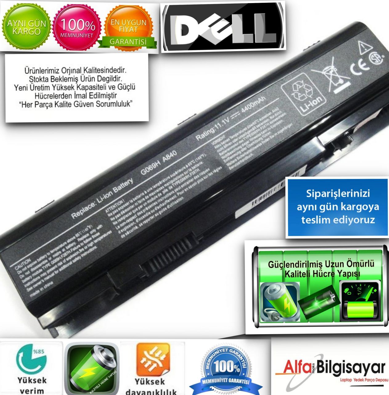Dell-F287H-G069H-R988H-F287F-312-0818-451-10673-Dell-Inspiron-1410-Batarya-Dell-Vostro-A840-A860-A860n-Pil-Dell-Vostro-1014-1015-Battery-alfamaks
