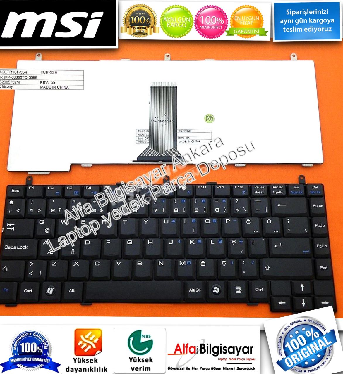 MSI-Megabook-M645-MS1032-M655-MS10391-M660-S420-S425-S430-S450-LG-K1-K2-VR320-VR320X-VR330-VR330x-VR330XB-VR330-VR330x-VR330XB-Klavye-Tus-Takimi-Q-Turkce-alfamaks
